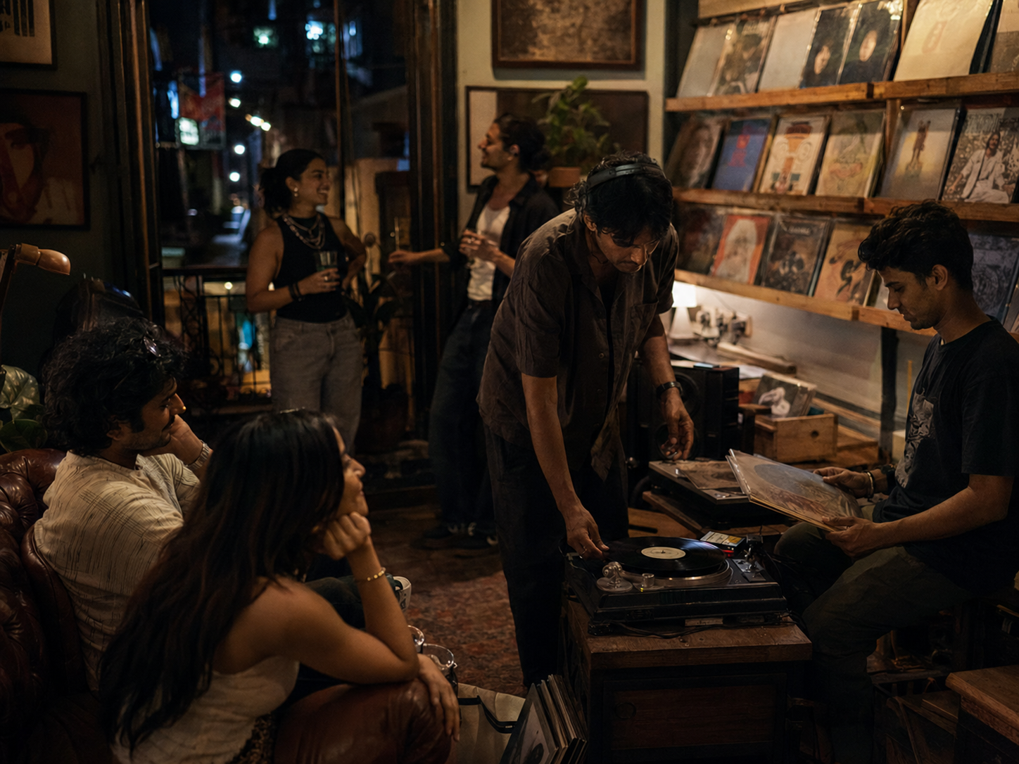 Vinyl listening night
